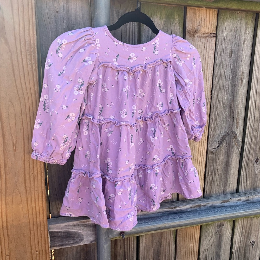 Lavender Floral Tunic